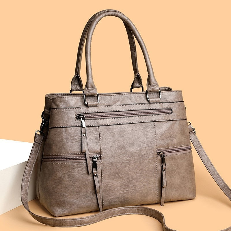 Women's New versatile Multi Pocket Shoulder Bag