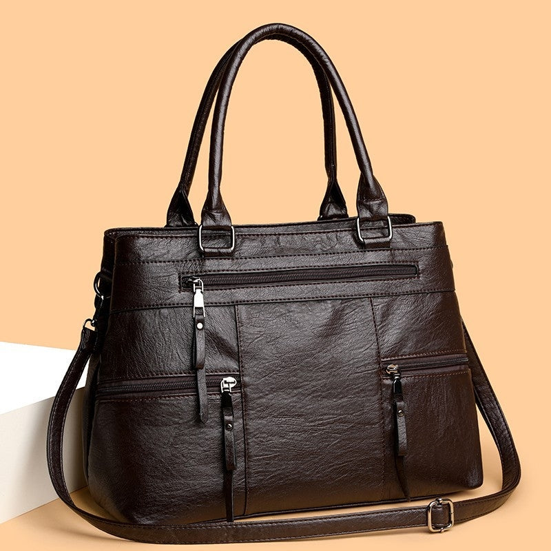 Women's New versatile Multi Pocket Shoulder Bag