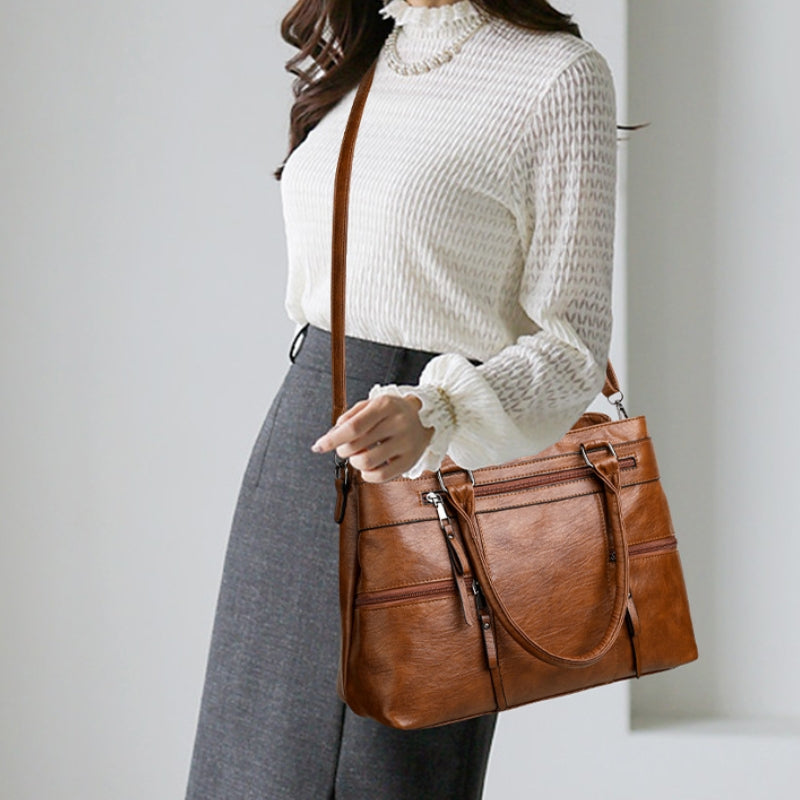 Women's New versatile Multi Pocket Shoulder Bag