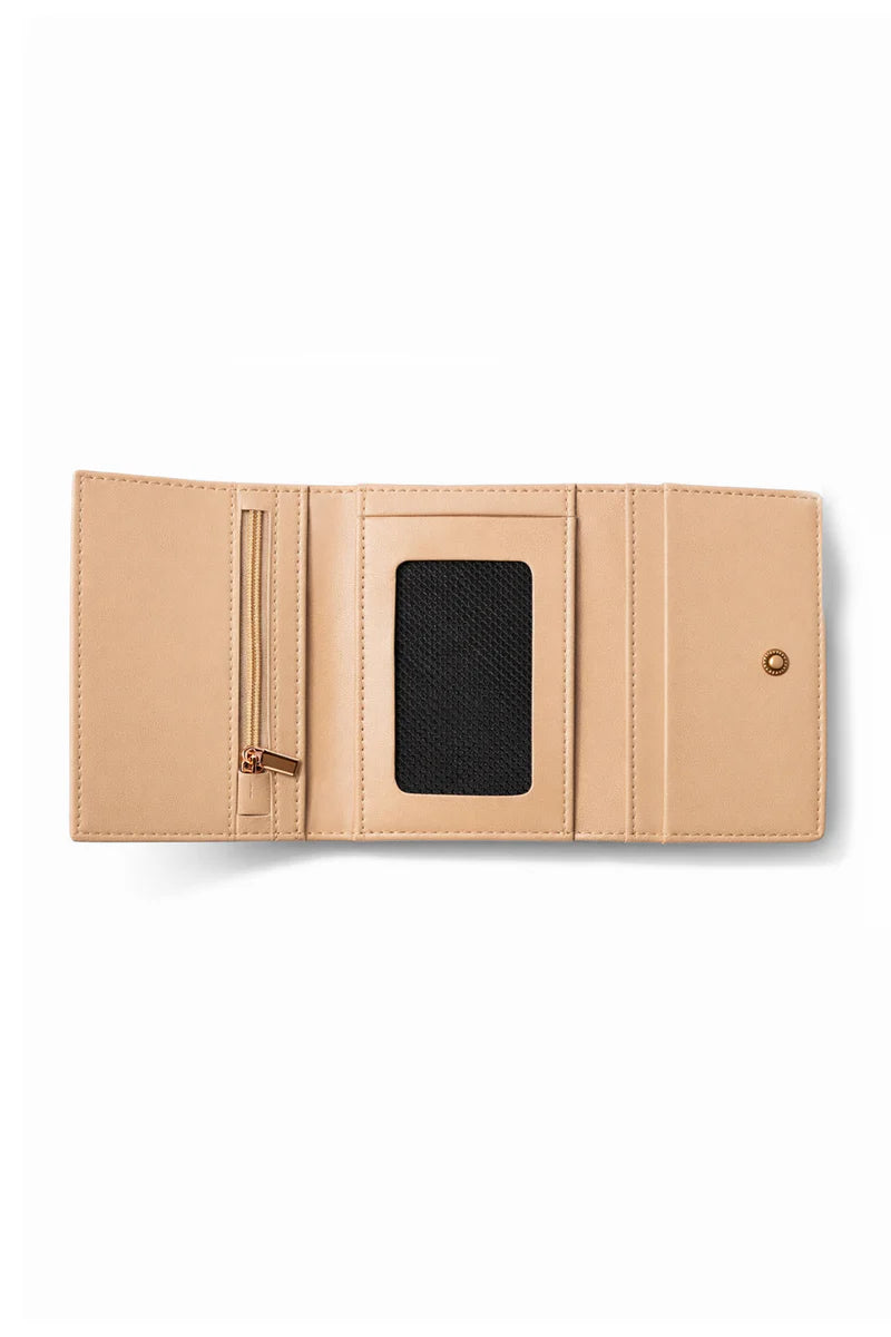 Elegant Bow Detail Women's Compact Wallet