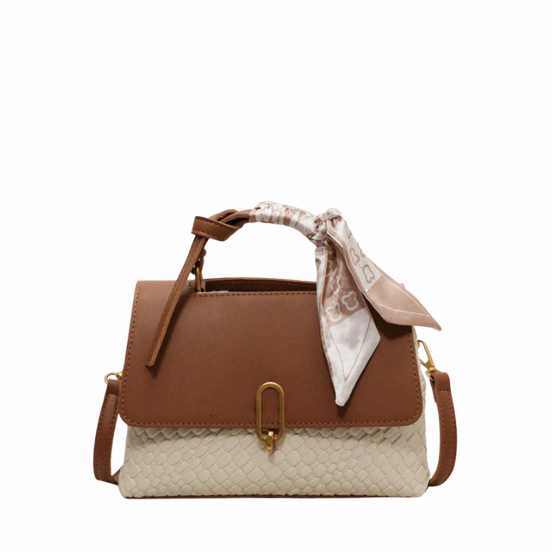 French Niche  Small Square Commuting Shoulder Bag