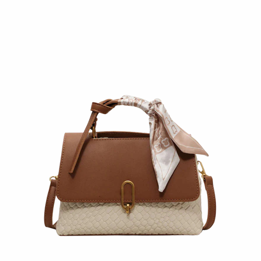 French Niche  Small Square Commuting Shoulder Bag