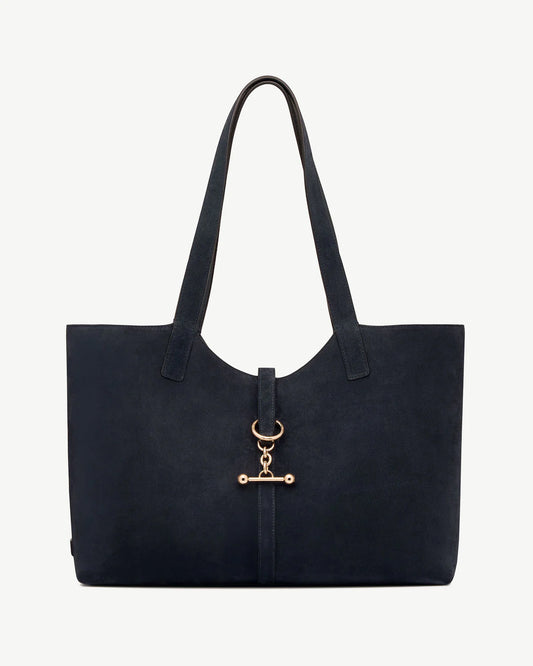Rizz & Carry Luxe Black Tote Bag – Premium Women's Shoulder Handbag